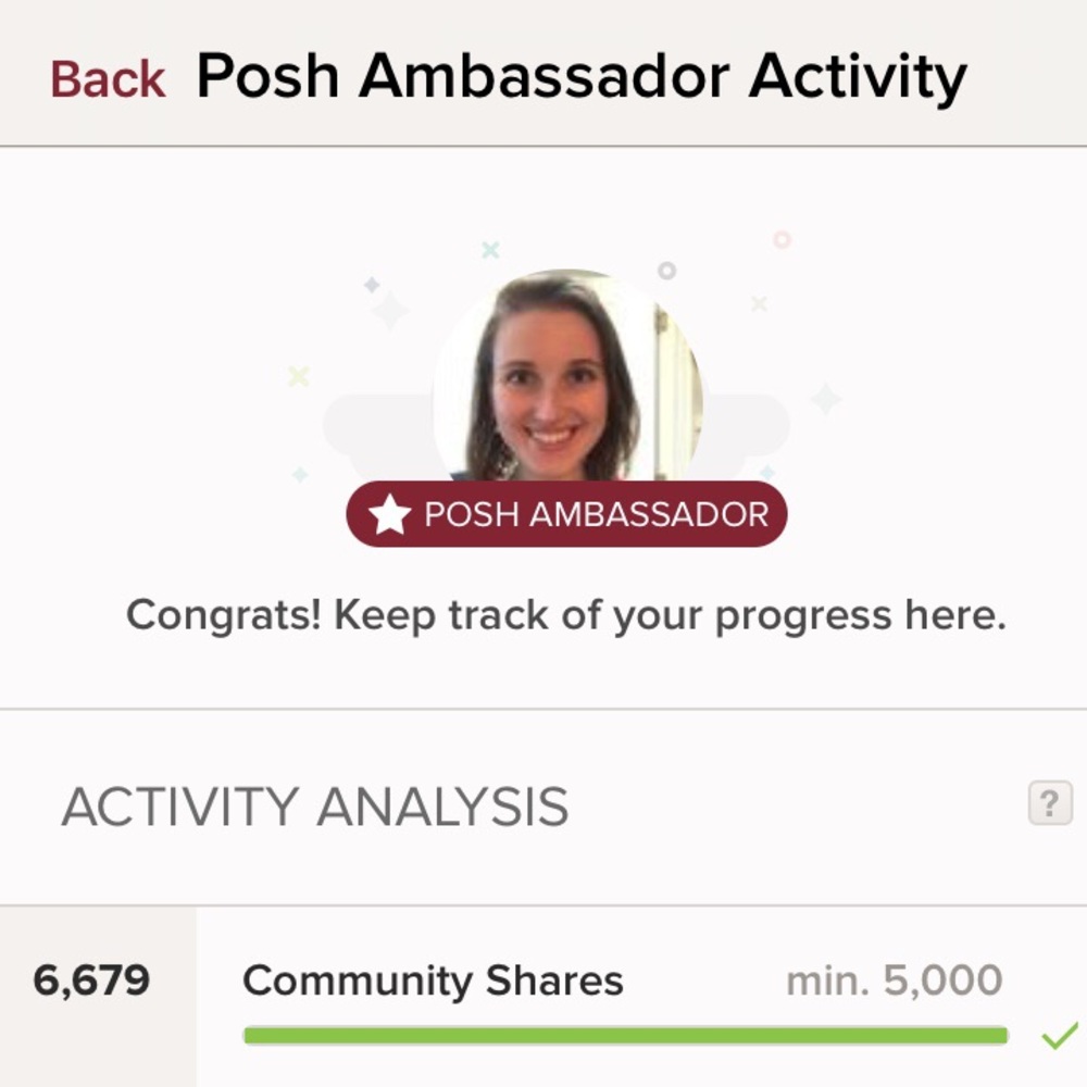 Thank You for Making Me A Posh Ambassador!